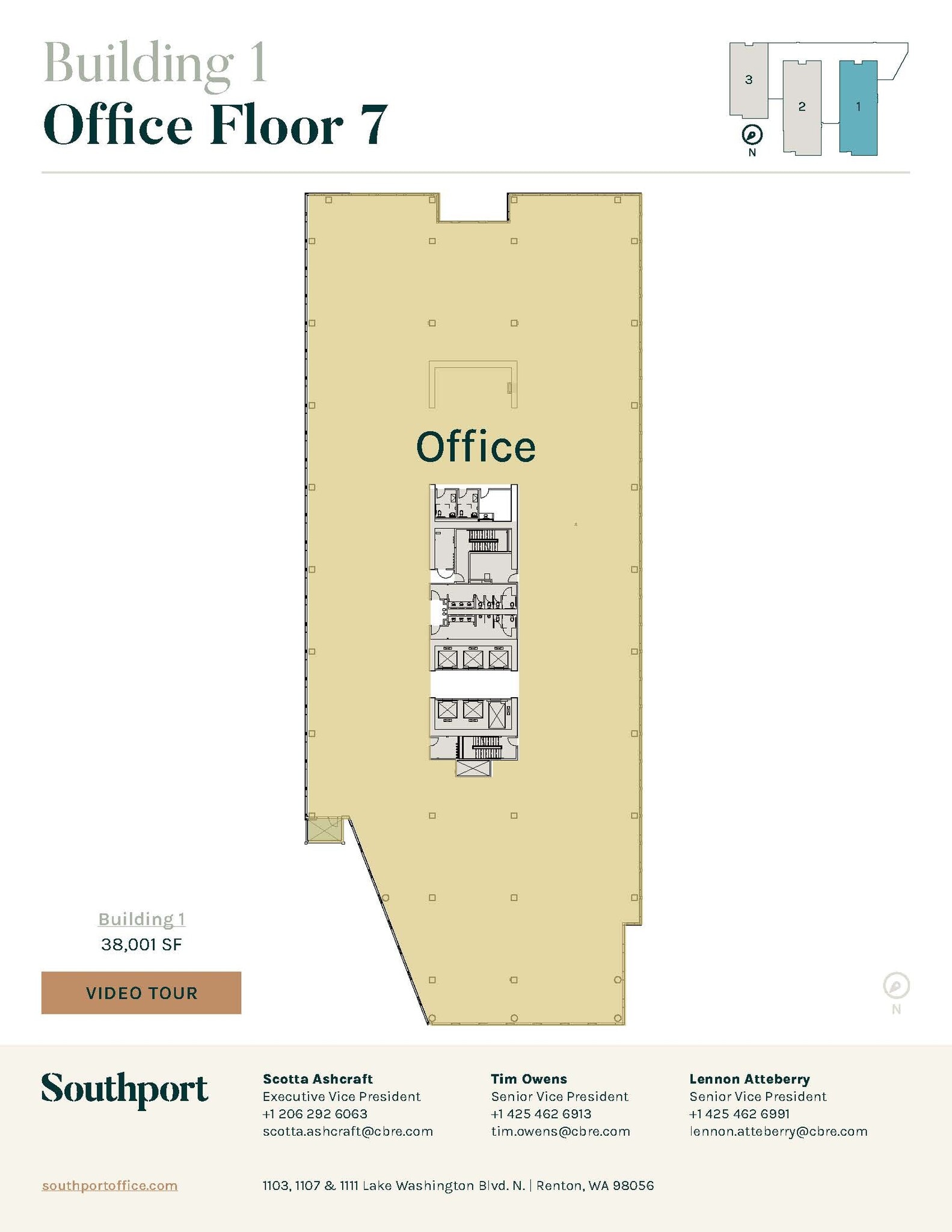 1103 Lake Washington Blvd N, Renton, WA for sale Floor Plan- Image 1 of 1