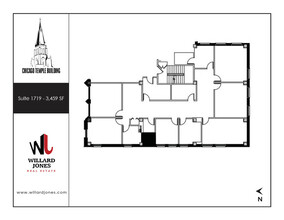 77 W Washington St, Chicago, IL à louer Plan d’étage- Image 1 de 1