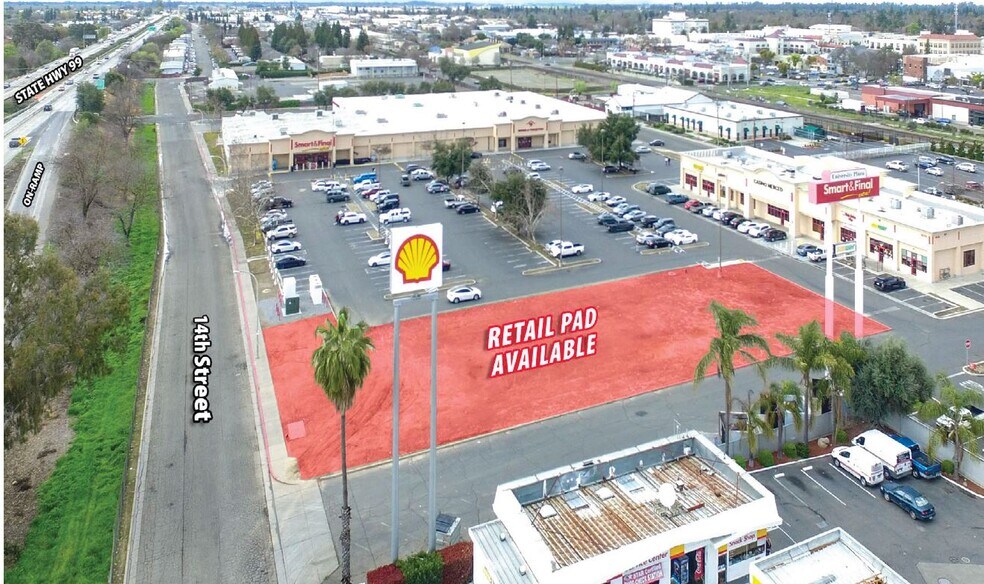 1425-1435 Martin Luther King Jr Way, Merced, CA à louer - Photo du bâtiment - Image 2 de 3