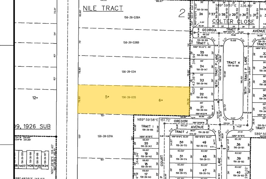 5225 N 17th Ave, Phoenix, AZ à vendre - Plan cadastral - Image 2 de 15