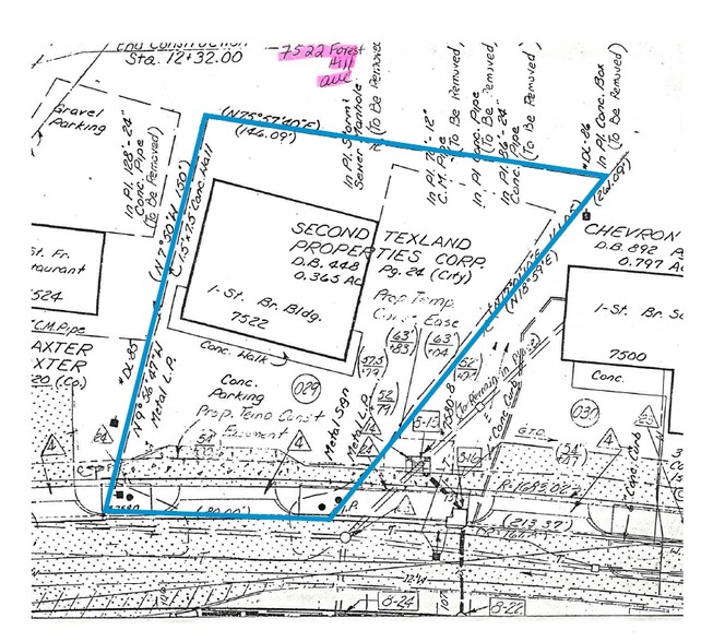 7522 Forest Hill Ave, Richmond, VA à vendre - Plan cadastral - Image 1 de 1