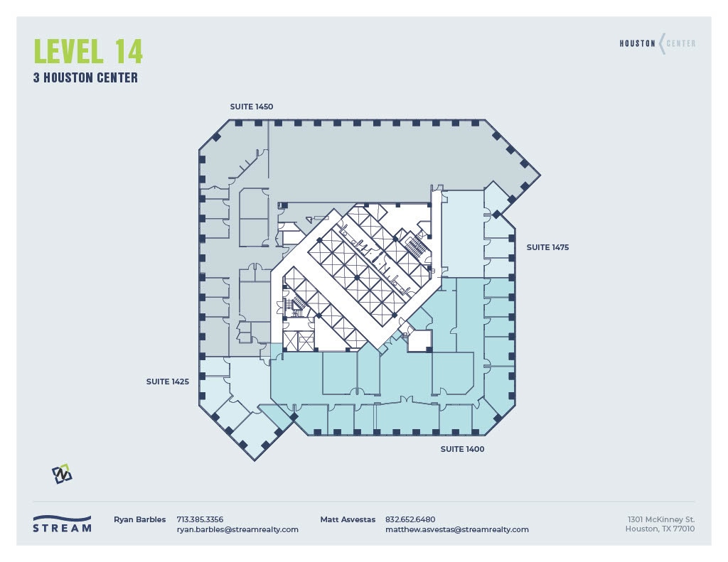 1301 McKinney St, Houston, TX for lease Floor Plan- Image 1 of 1