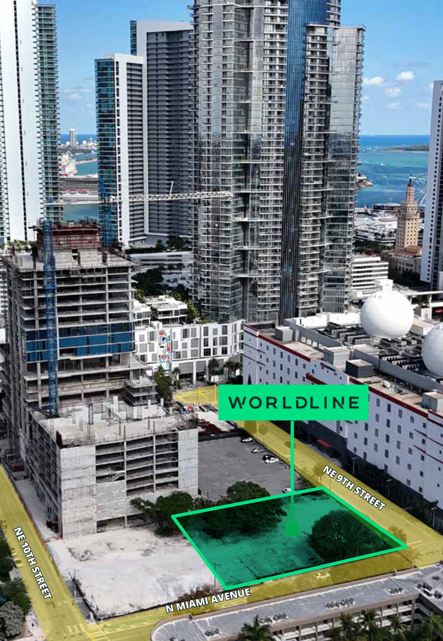 21 NE 9th St & 909 N Miami Ave, Miami, FL à vendre Aérien- Image 1 de 1