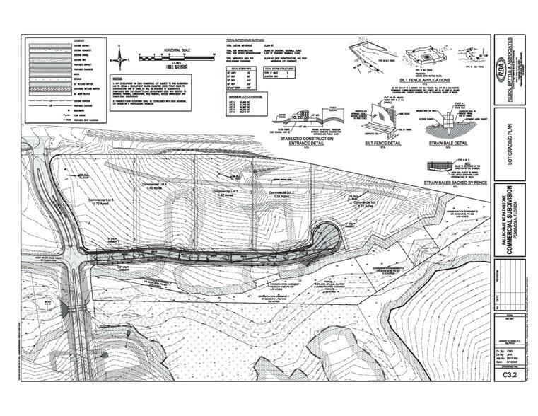 E River Oak Dr. Dr, Pensacola, FL à vendre - Plan de site - Image 2 de 2