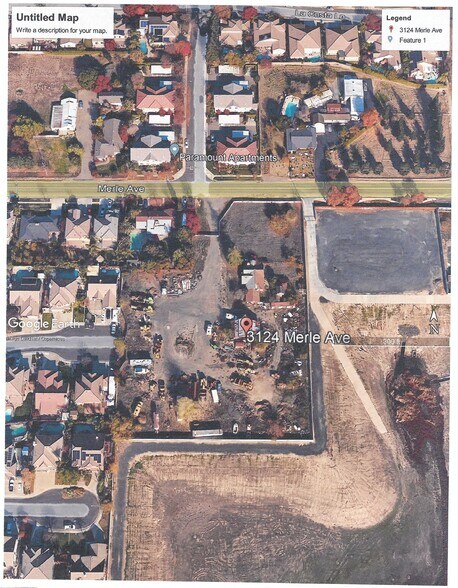 3124 Merle Ave, Modesto, CA à vendre - Aérien - Image 1 de 1