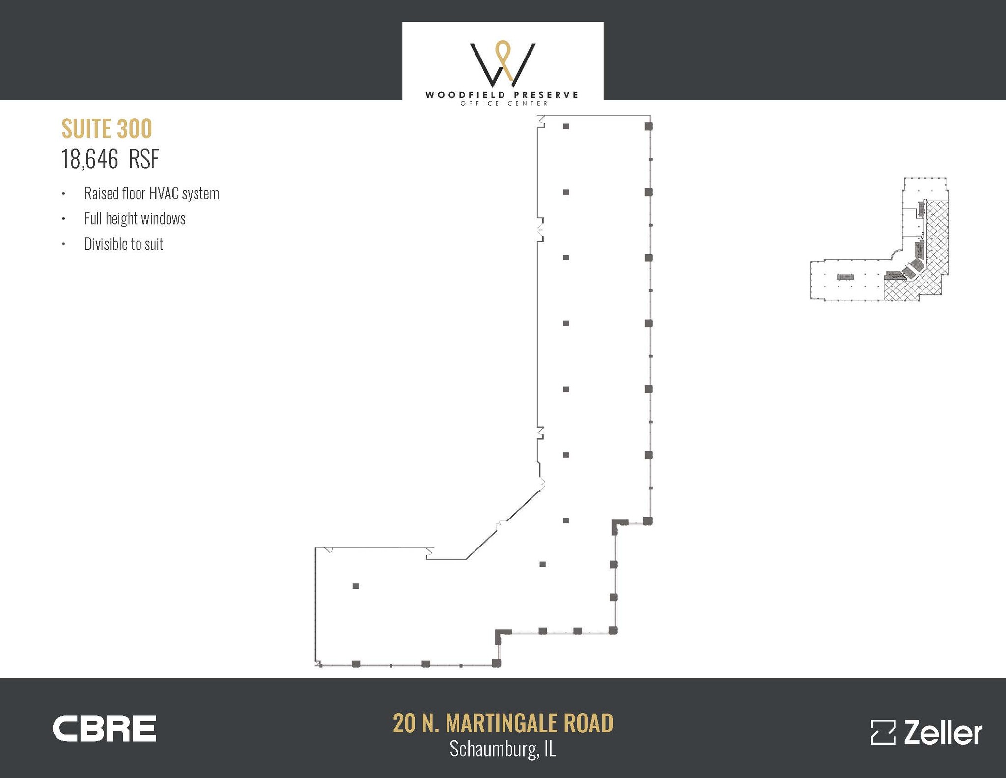 20 N Martingale Rd, Schaumburg, IL à louer Plan d  tage- Image 1 de 1