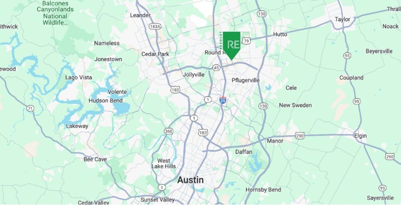 2111 A.W. Grimes Blvd, Round Rock, TX à vendre - Photo du bâtiment - Image 3 de 9