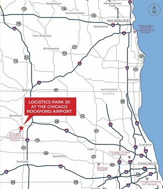 Plus de détails pour US Hwy 20 & IL Rt 2, Rockford, IL - Industriel à louer