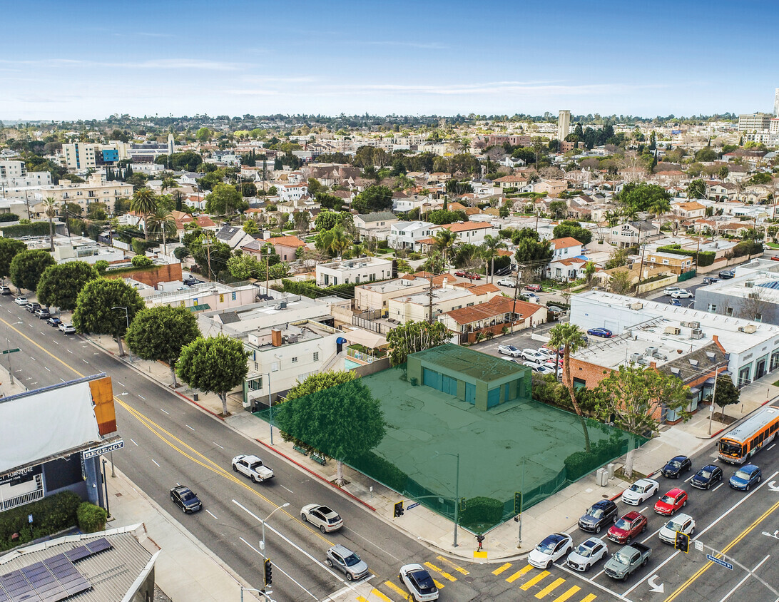 401 S Robertson Blvd, Beverly Hills, CA for sale Aerial- Image 1 of 7