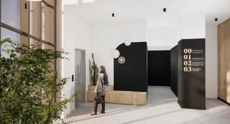 Bureau dans Lille à louer - Hall d’entrée - Image 2 de 4