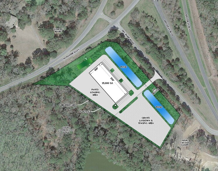 0 Alligator Aly, Hardeeville, SC for sale - Aerial - Image 2 of 2