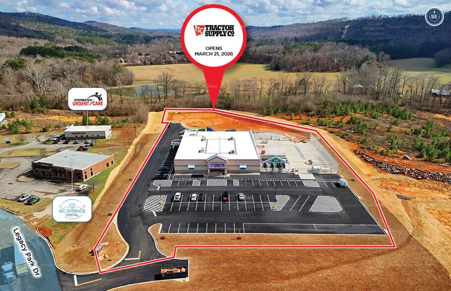 177 Hickman Dr, Springville, AL for sale - Aerial - Image 2 of 7