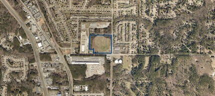 1816 Noah's Ark Rd, Jonesboro, GA - Aerial map view