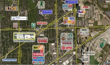 5512 S Brainard Ave, Countryside, IL - Aérien  Vue de la carte