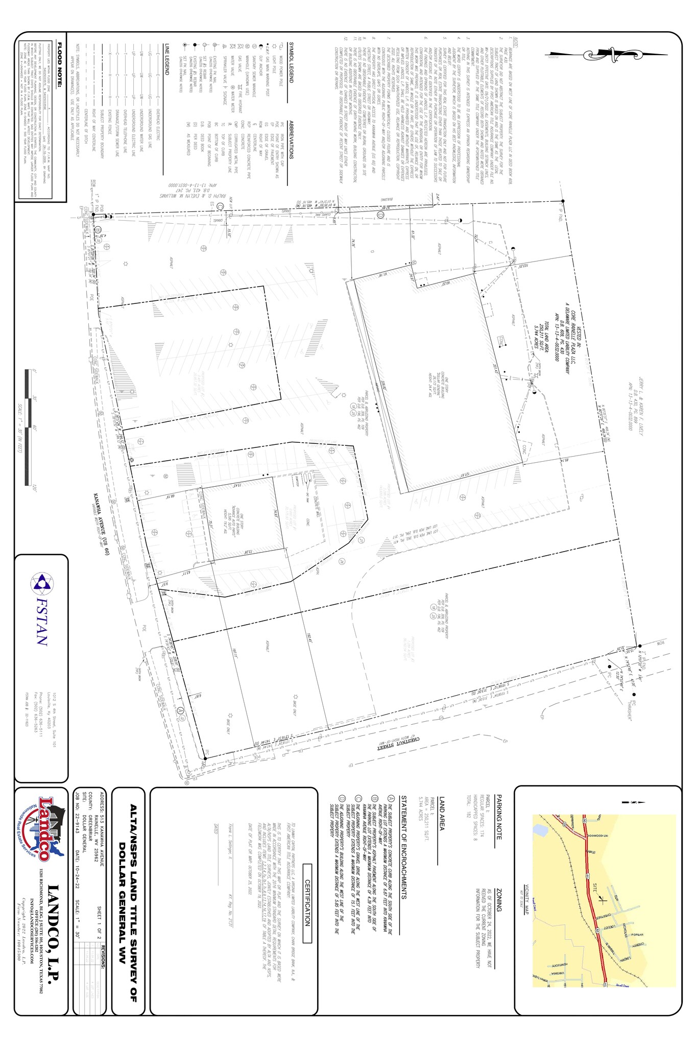 993 Kanawha Ave, Rainelle, WV à louer Plan de site- Image 1 de 2