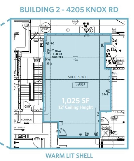 4205-4206 Knox Rd, College Park, MD for lease Site Plan- Image 1 of 1