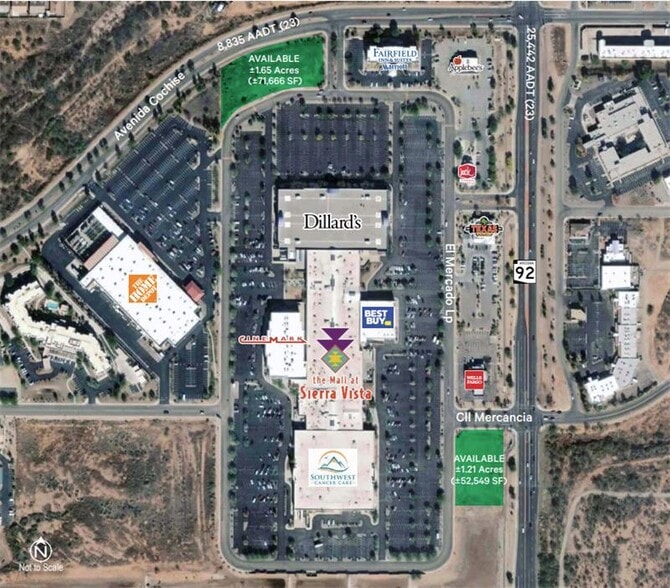 SWC Calle Mercancia & State Route 92, Sierra Vista, AZ for lease - Building Photo - Image 2 of 2