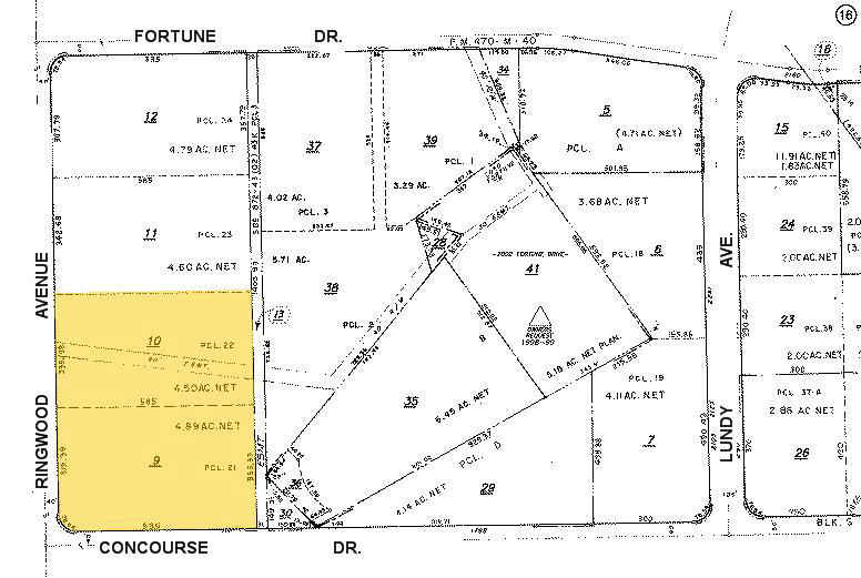 2168-2196 Ringwood Ave, San Jose, CA à louer - Plan cadastral - Image 2 de 10