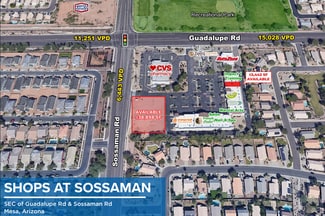 More details for 7641-7659 E Guadalupe Rd, Mesa, AZ - Retail for Lease