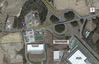 Five Chop Rd, Orangeburg, SC - Aerial  map view