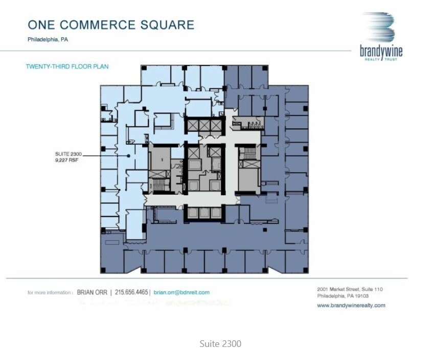 2001 Market St, Philadelphia, PA for lease Floor Plan- Image 1 of 1