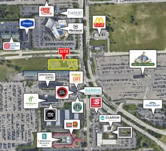 8210 Merriman Rd, Romulus, MI - Aerial  map view - Image1