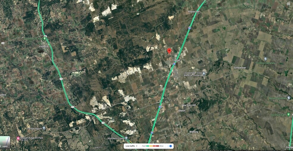 51 County Road 307, Jarrell, TX à vendre - Aérien - Image 3 de 4