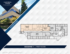 8950 Cal Center Dr, Sacramento, CA à louer Plan d’étage- Image 1 de 2