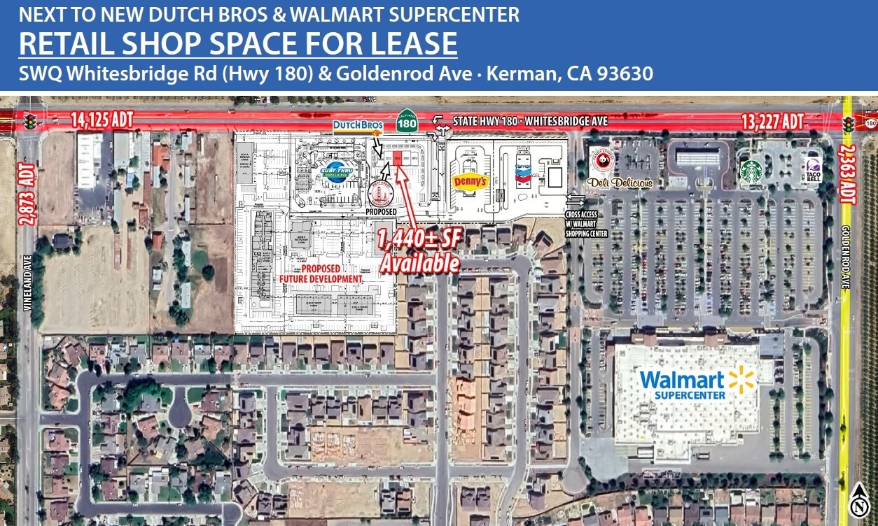 14025-14075 W Whitesbridge Ave, Kerman, CA for lease Primary Photo- Image 1 of 2
