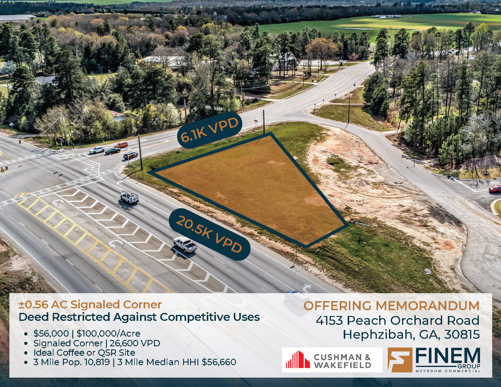 4153 Peach Orchard rd, Hephzibah, GA for sale Primary Photo- Image 1 of 20