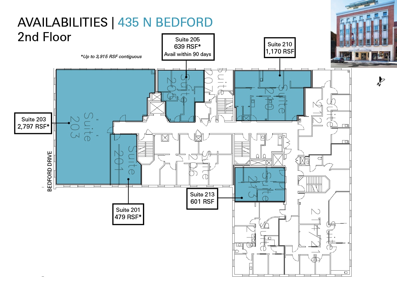 435-437 N Bedford Dr, Beverly Hills, CA for lease Floor Plan- Image 1 of 1
