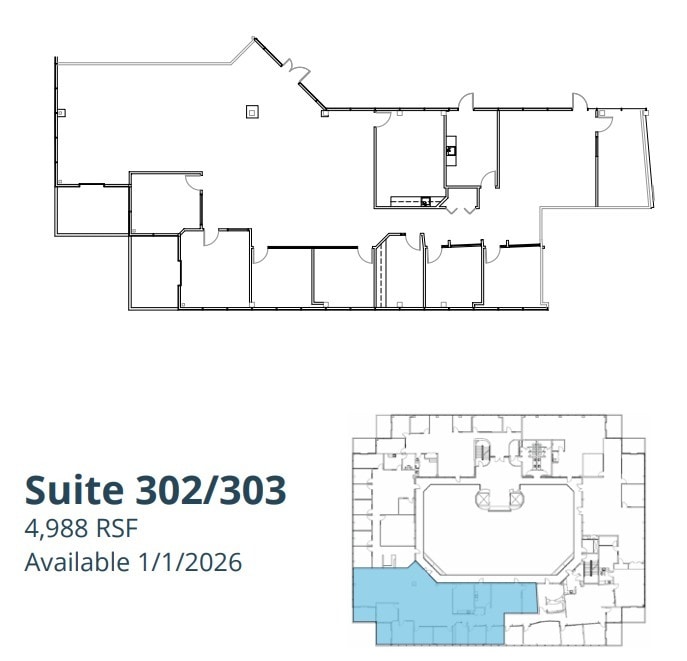 10509 Vista Sorrento Pky, San Diego, CA à louer Plan d’étage- Image 1 de 1