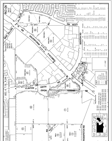 SWC Winchester Rd & Thompson Rd, Winchester, CA for lease - Plat Map - Image 3 of 3