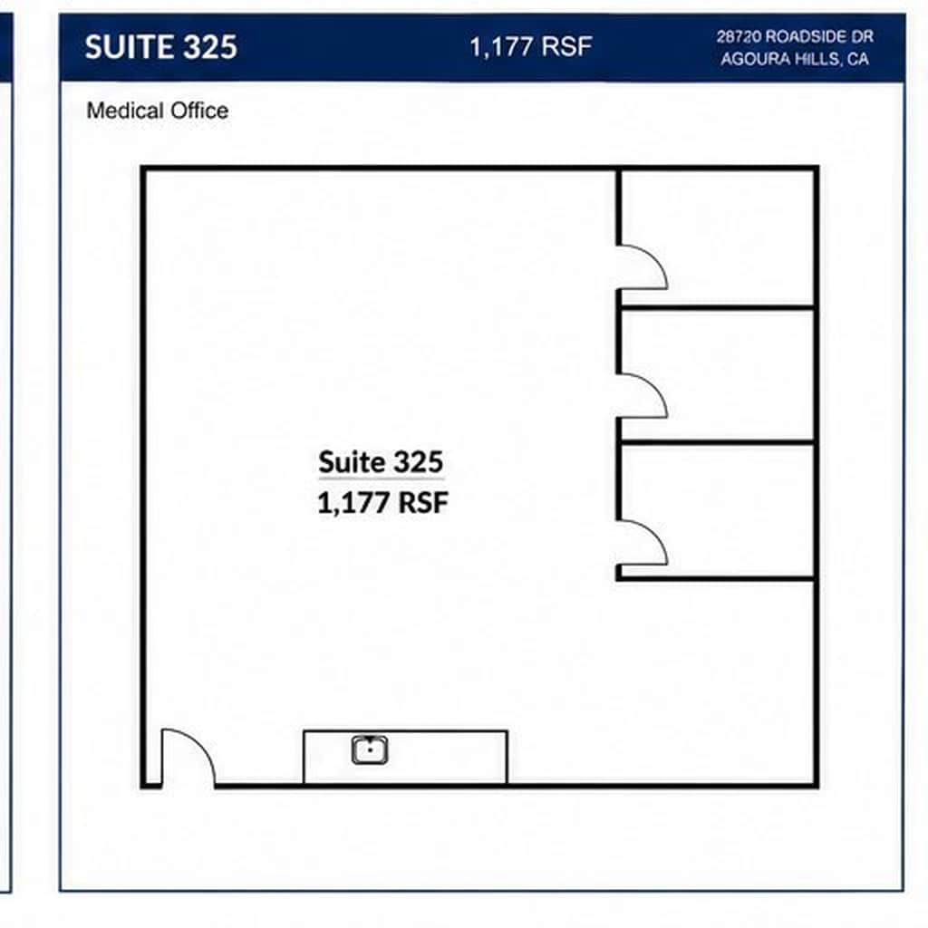 28720 Roadside Dr, Agoura Hills, CA for lease Floor Plan- Image 1 of 1