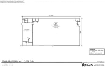 9421-9459 Highway 5, Douglasville, GA à louer Plan d’étage- Image 1 de 1