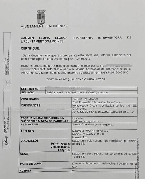 Trenet de, 3, Almoines, Valencia à vendre - Photo du bâtiment - Image 2 de 7