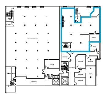 319-325 10th Ave SW, Calgary, AB for lease Floor Plan- Image 1 of 1