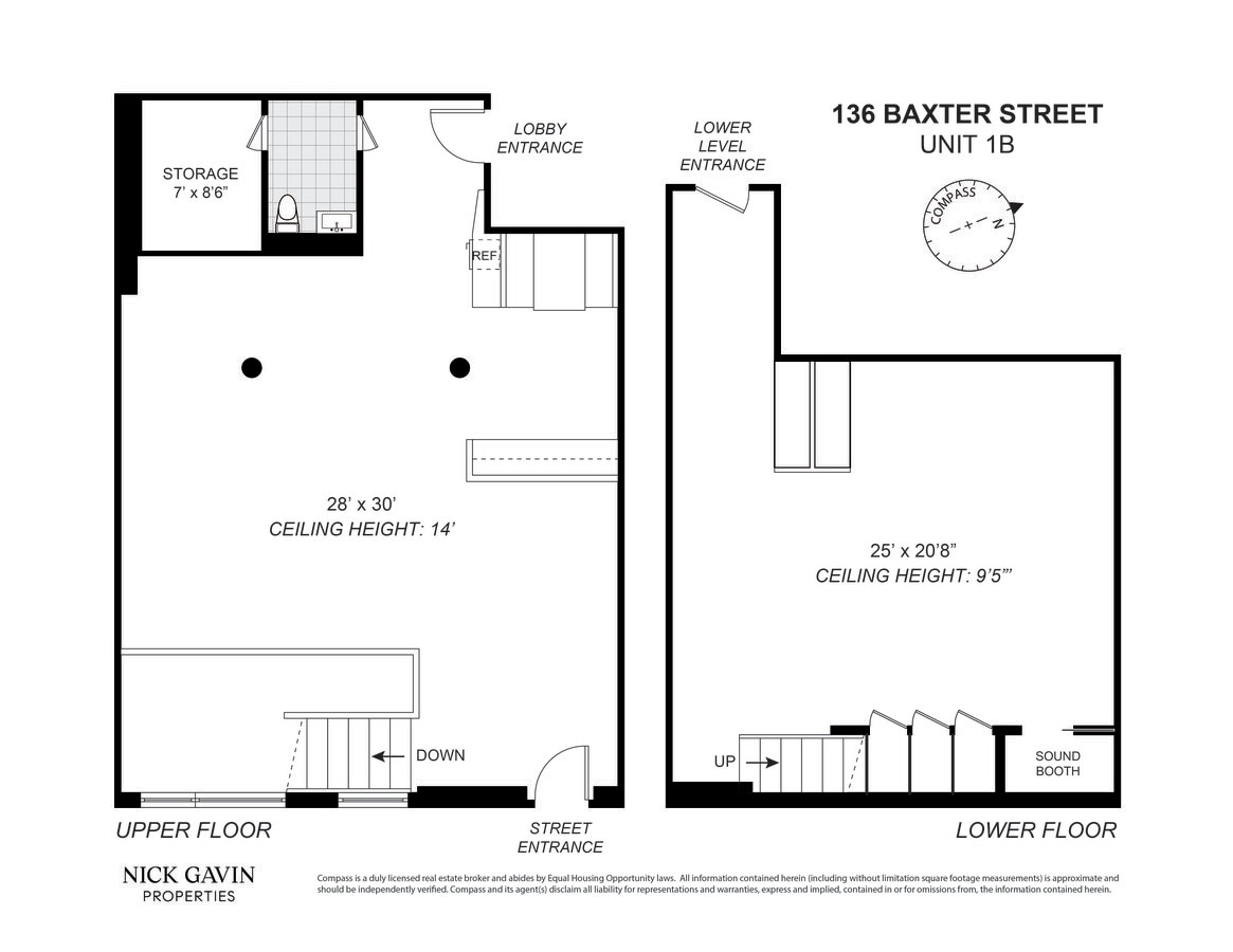 134-136 Baxter St, New York, NY 10013 - Unité 1B - - Plan d’étage - Image 1 of 10