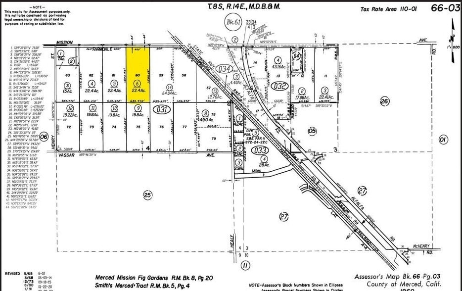 0 1/2 Mission ave, Merced, CA à vendre - Photo principale - Image 1 de 26
