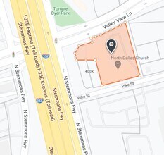 2430 Valley View Ln, Dallas, TX - Aerial  map view