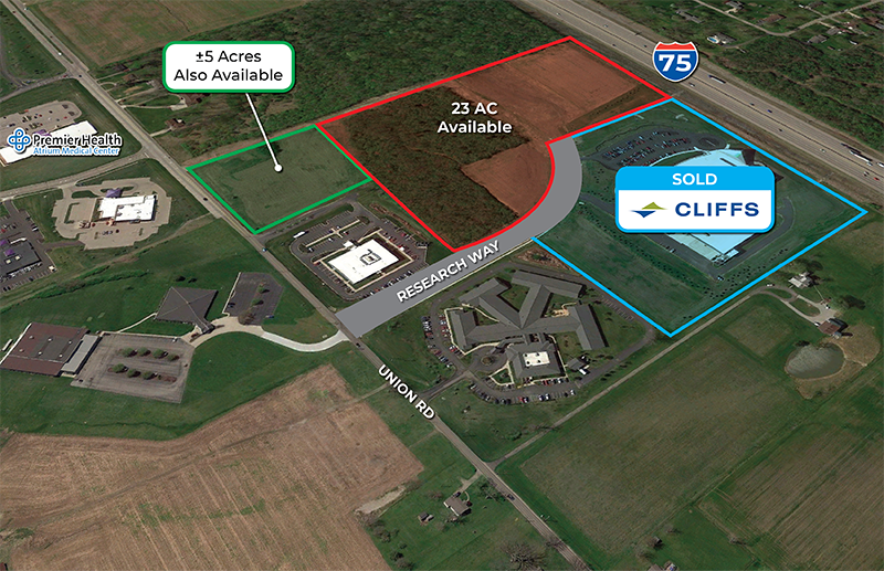 4352 N Union Rd, Middletown, OH à vendre Aérien- Image 1 de 2