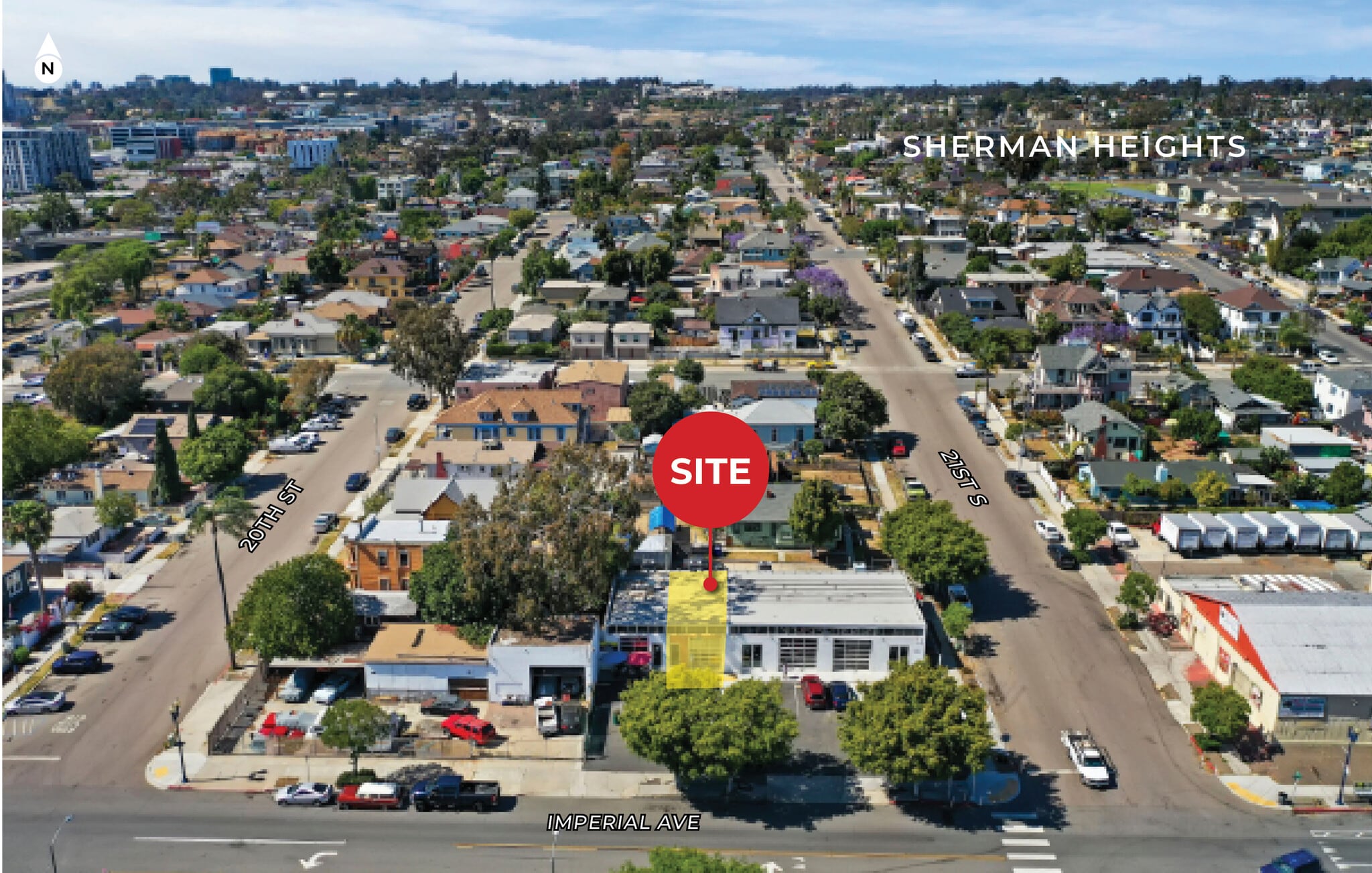 2040 E Imperial Ave, San Diego, CA for lease Aerial- Image 1 of 5