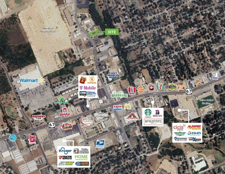 400 N Ridgeway Dr, Cleburne, TX for sale - Building Photo - Image 2 of 15