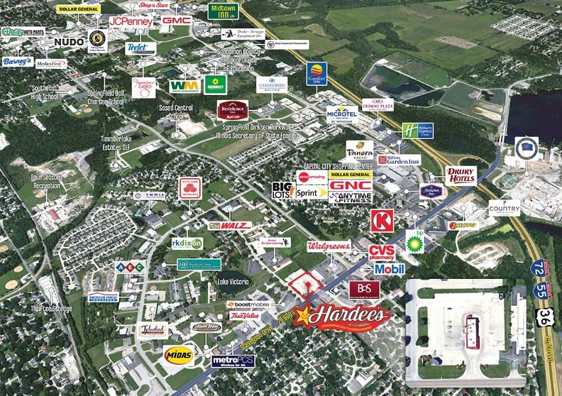 2501 Stevenson Dr, Springfield, IL à louer - Photo du bâtiment - Image 3 de 17