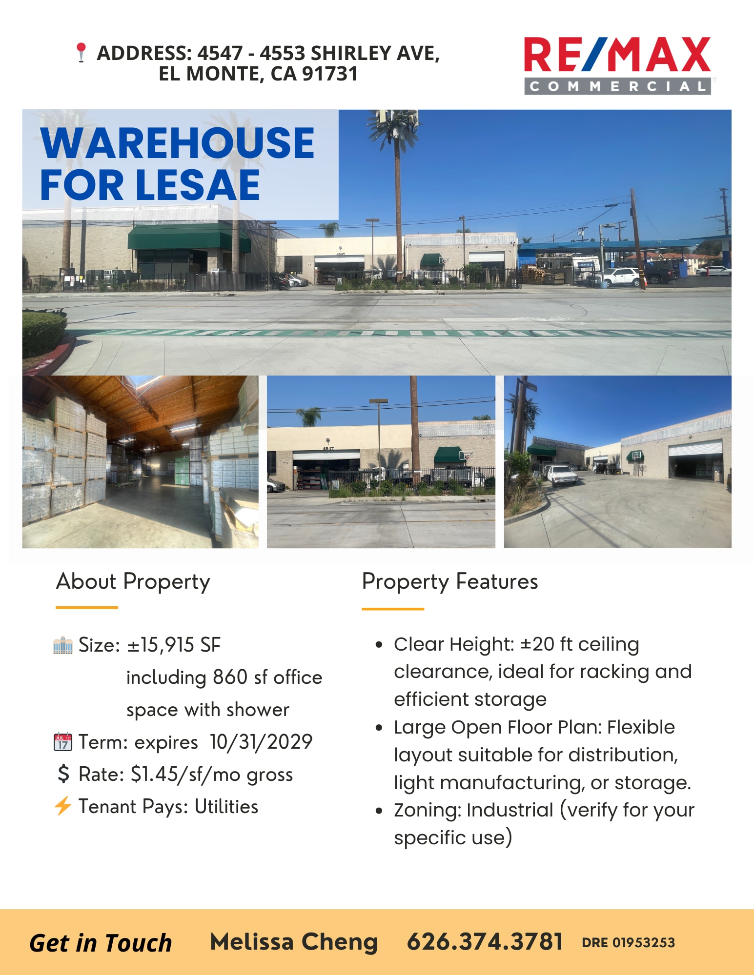 4547 Shirley Ave, El Monte, CA à louer Photo intérieure- Image 1 de 2