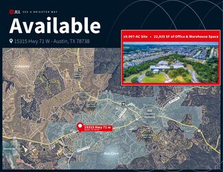 Plus de détails pour 15315 W Highway 71, Austin, TX - Flex à vendre