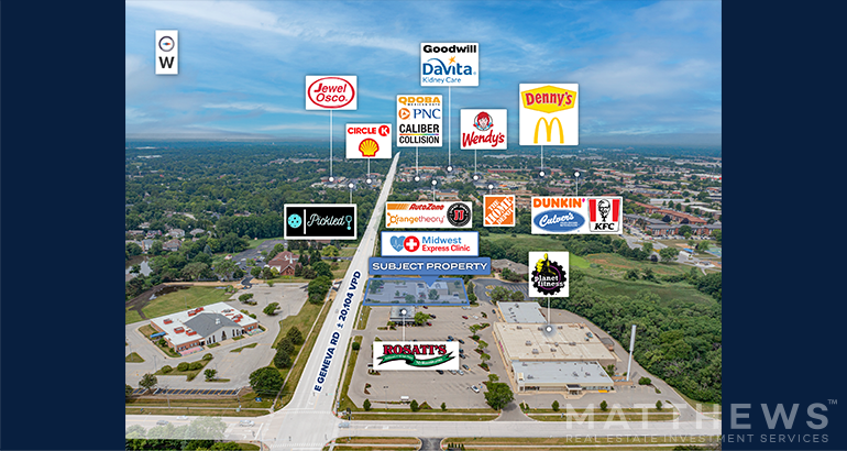 855-865 E Geneva Rd, Carol Stream, IL à vendre - Photo du bâtiment - Image 3 de 3