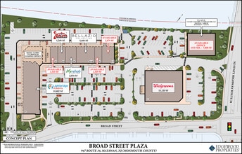 Route 34 & Broad St, Matawan, NJ for lease Site Plan- Image 1 of 6