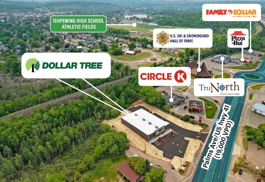 628 Palms Ave, Ishpeming, MI à vendre - Photo du bâtiment - Image 2 de 3