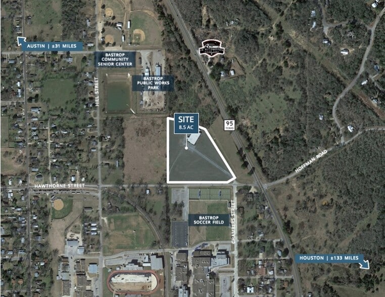 1402 Hawthorne St, Bastrop, TX for lease - Building Photo - Image 1 of 42